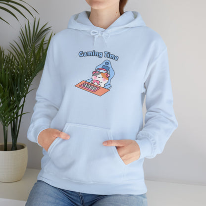 Gaming Time – Cozy Unisex Hoodie | Pudding Kitties