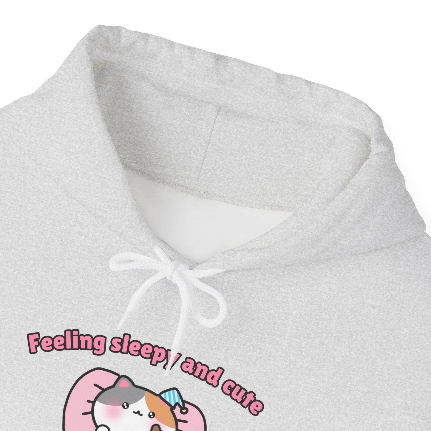 Feeling Sleepy and Cute – Cozy Unisex Hoodie | Pudding Kitties