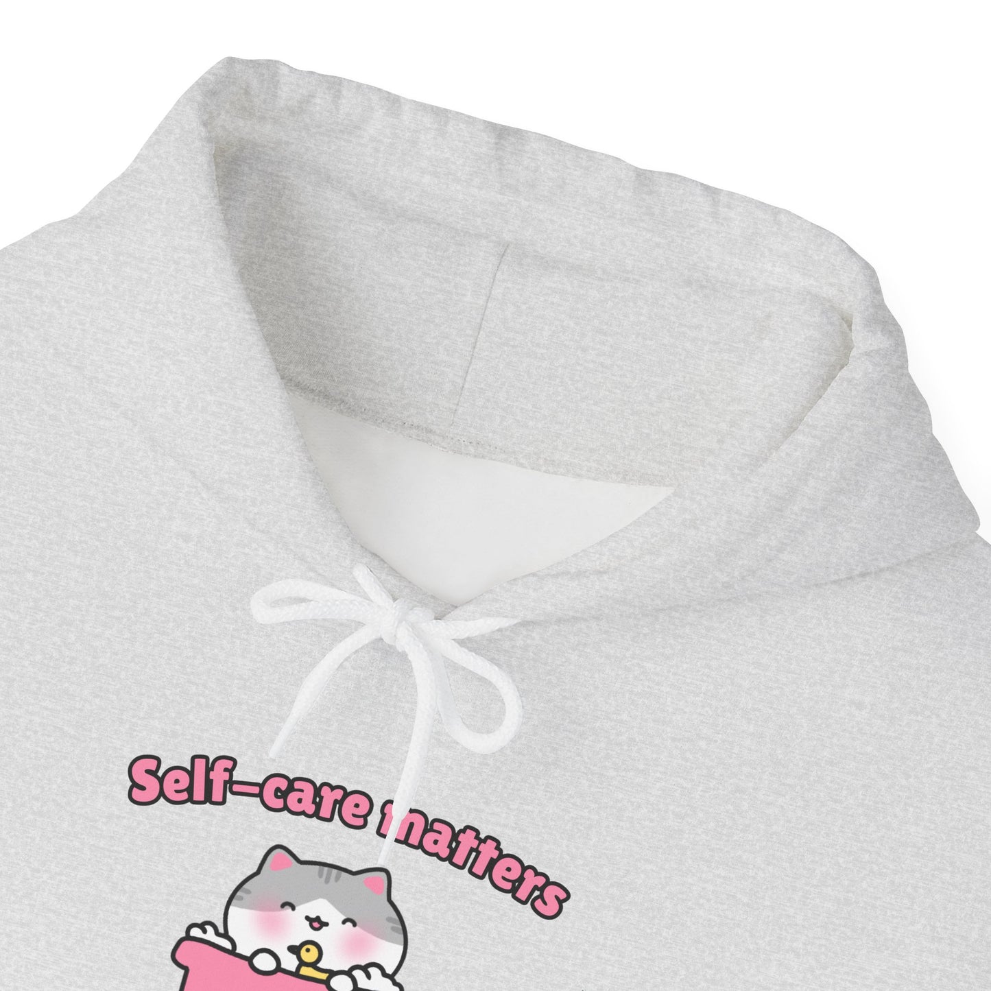 Self-Care Matters – Cozy Unisex Hoodie | Pudding Kitties