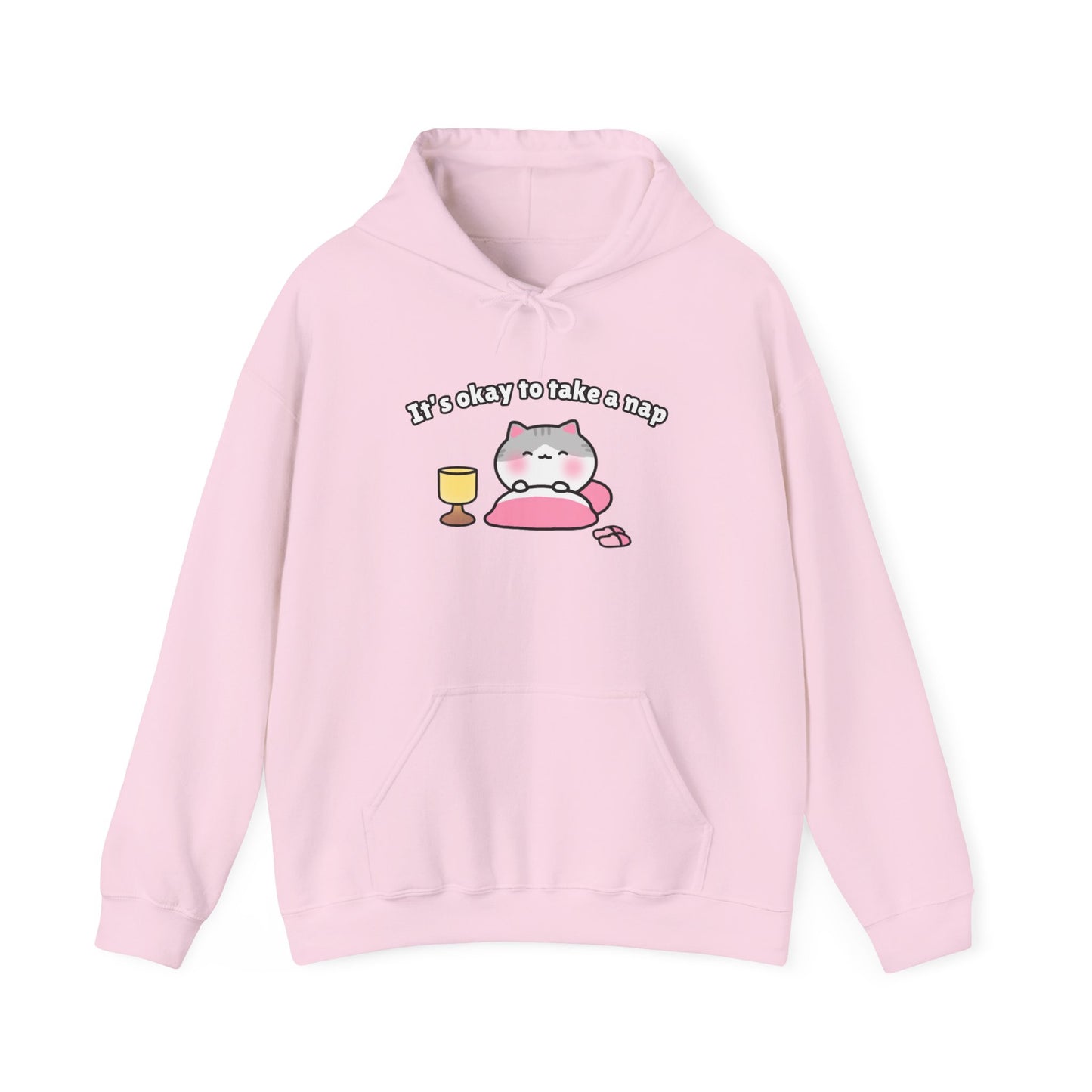 It's Okay to Take a Nap – Cozy Unisex Hoodie | Pudding Kitties