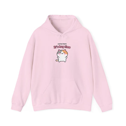 Come Here It's Hug Time – Cozy Unisex Hoodie | Pudding Kitties