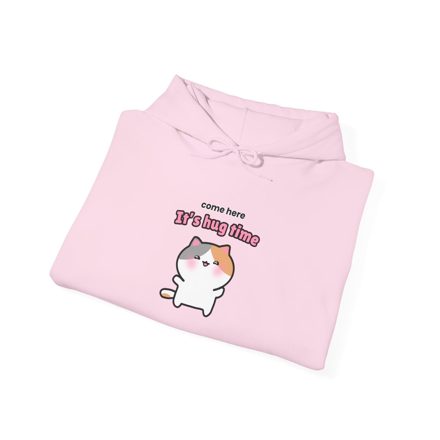 Come Here It's Hug Time – Cozy Unisex Hoodie | Pudding Kitties