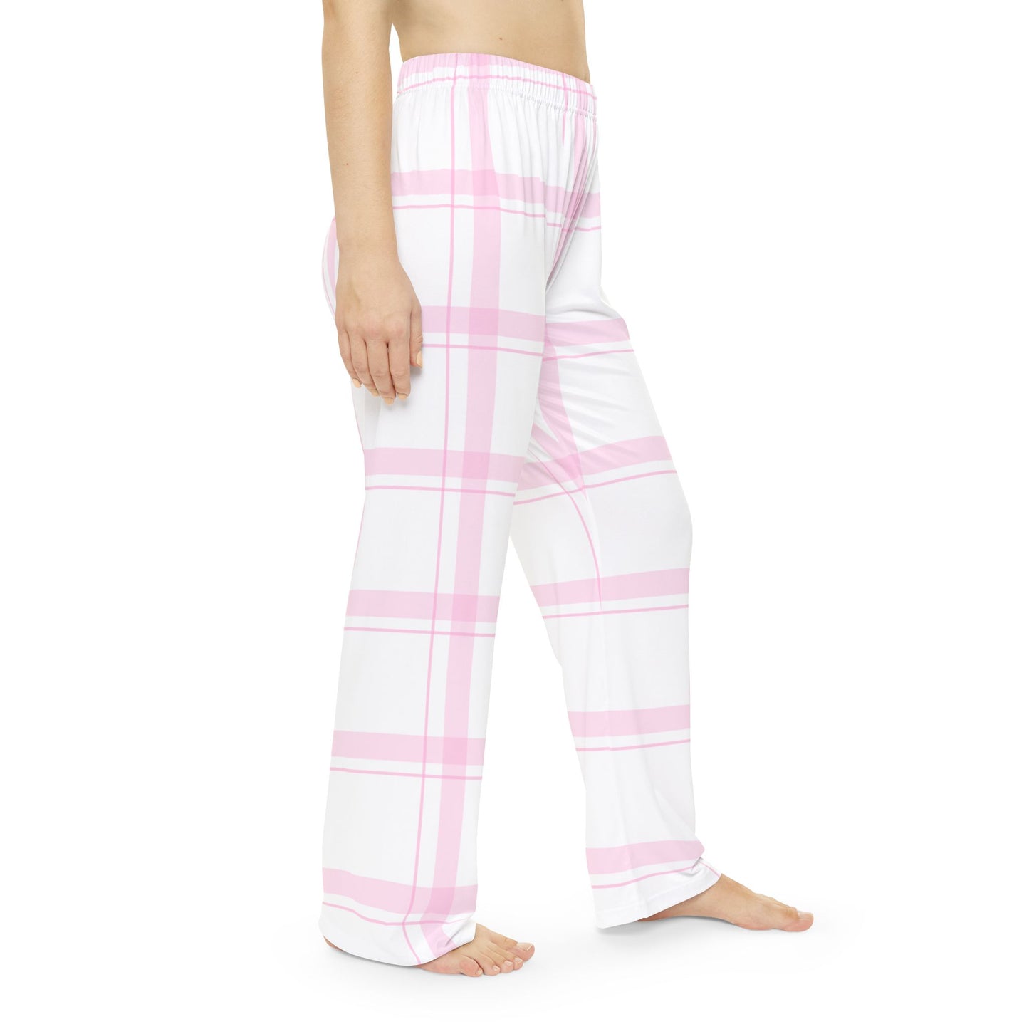 Pink Stripes Pajama Bottoms | Pudding Kitties