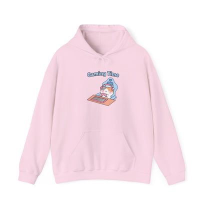 Gaming Time – Cozy Unisex Hoodie | Pudding Kitties