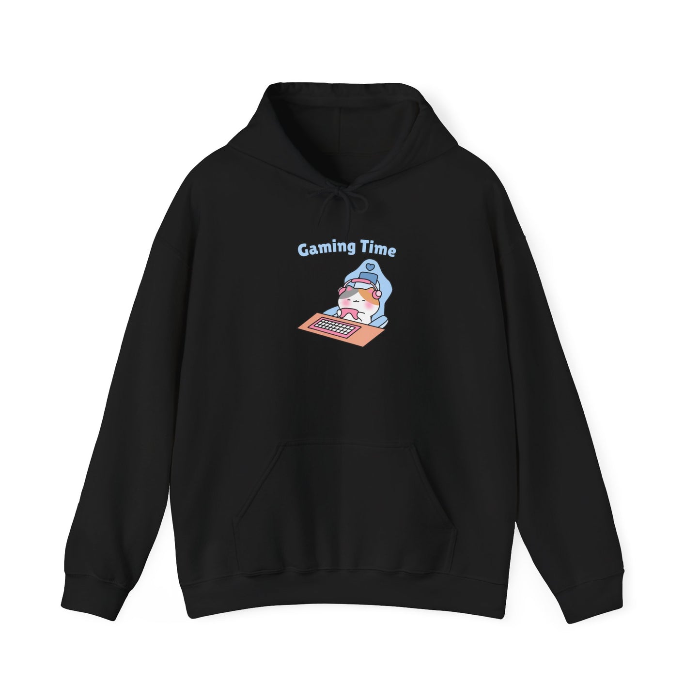 Gaming Time – Cozy Unisex Hoodie | Pudding Kitties