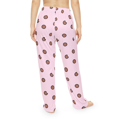 Cookie Lover Pink Pajama Bottoms | Pudding Kitties