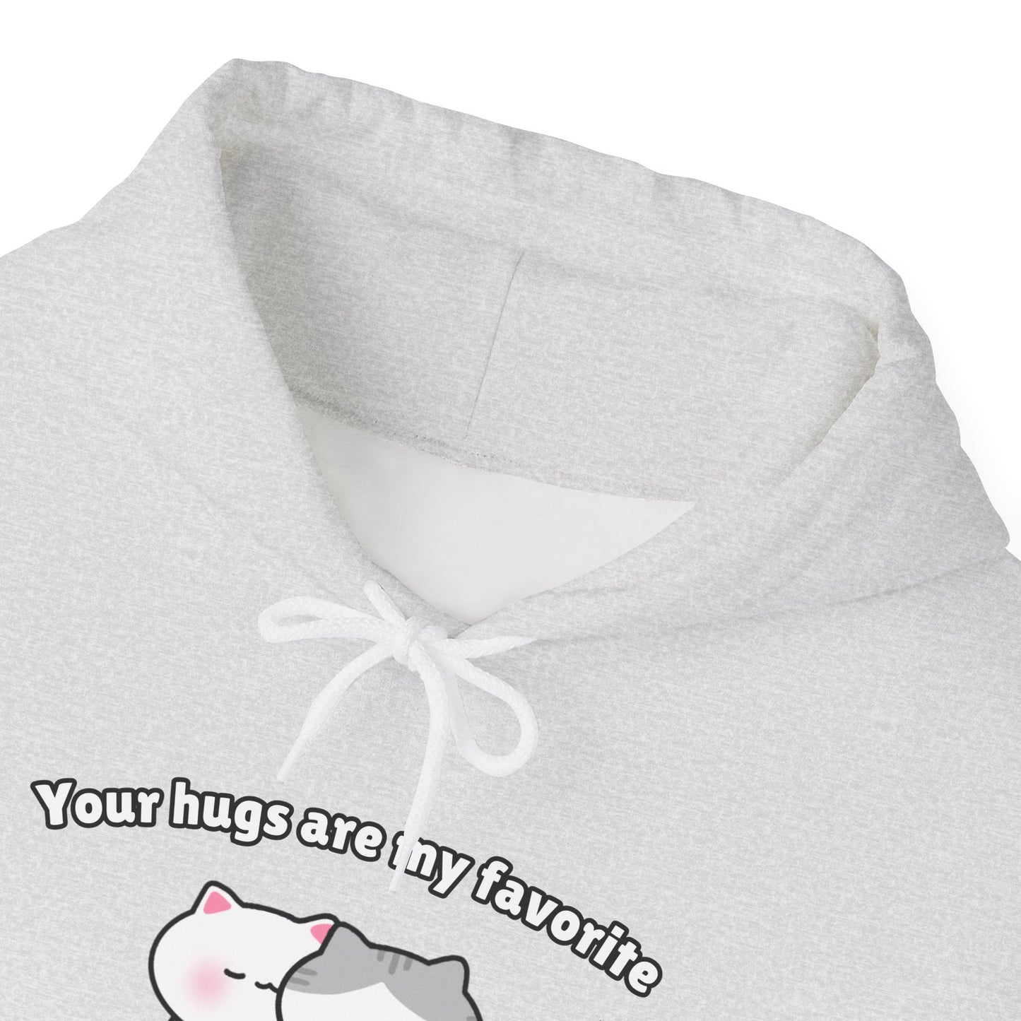 Your Hugs are my Favorite – Cozy Unisex Hoodie | Pudding Kitties