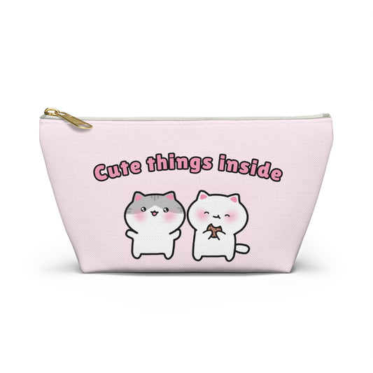 Cute Things Inside - Accessory Pouch | Pudding Kitties