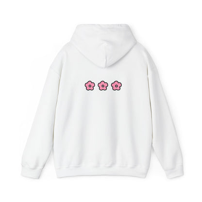 A Flower for You – Cozy Unisex Hoodie | Pudding Kitties