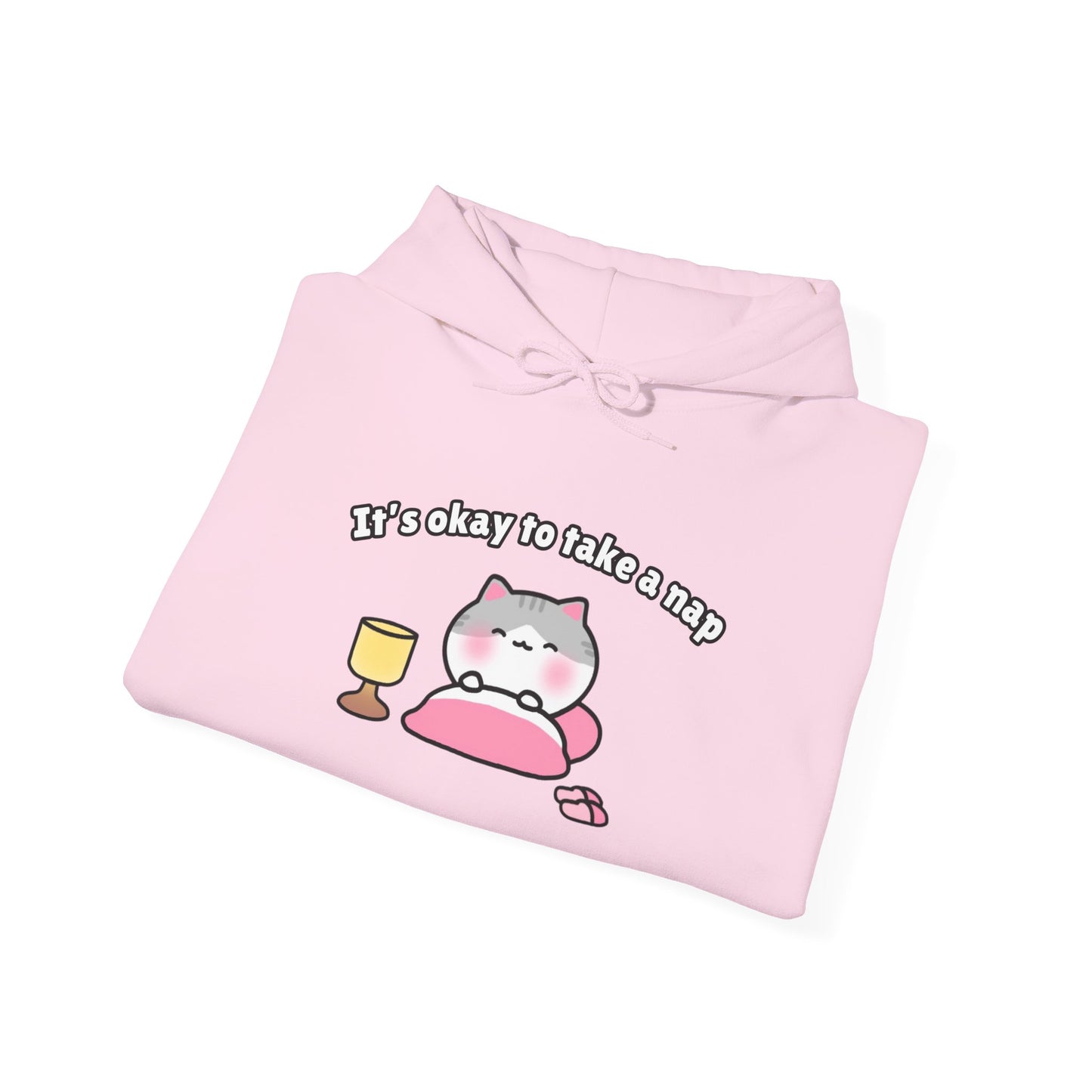 It's Okay to Take a Nap – Cozy Unisex Hoodie | Pudding Kitties