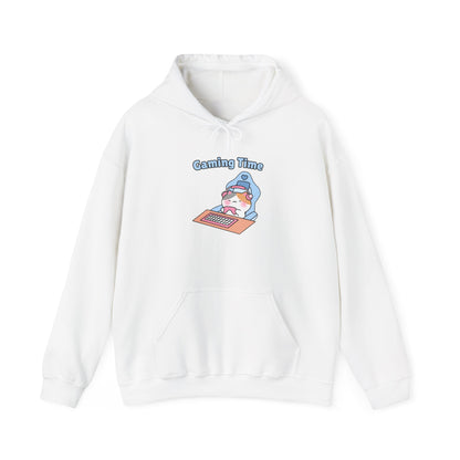 Gaming Time – Cozy Unisex Hoodie | Pudding Kitties