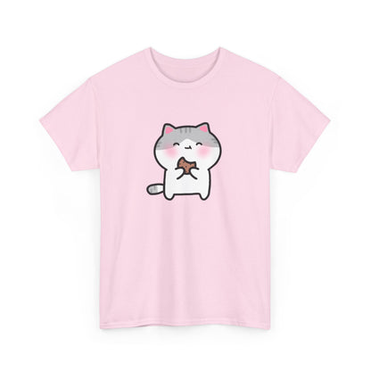 Cookie Lover Pink Pajama Tshirt | Pudding Kitties