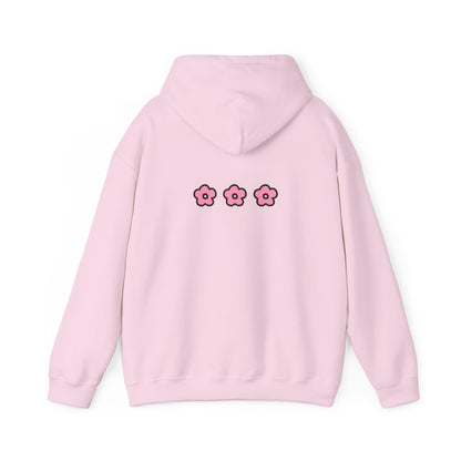 A Flower for You – Cozy Unisex Hoodie | Pudding Kitties