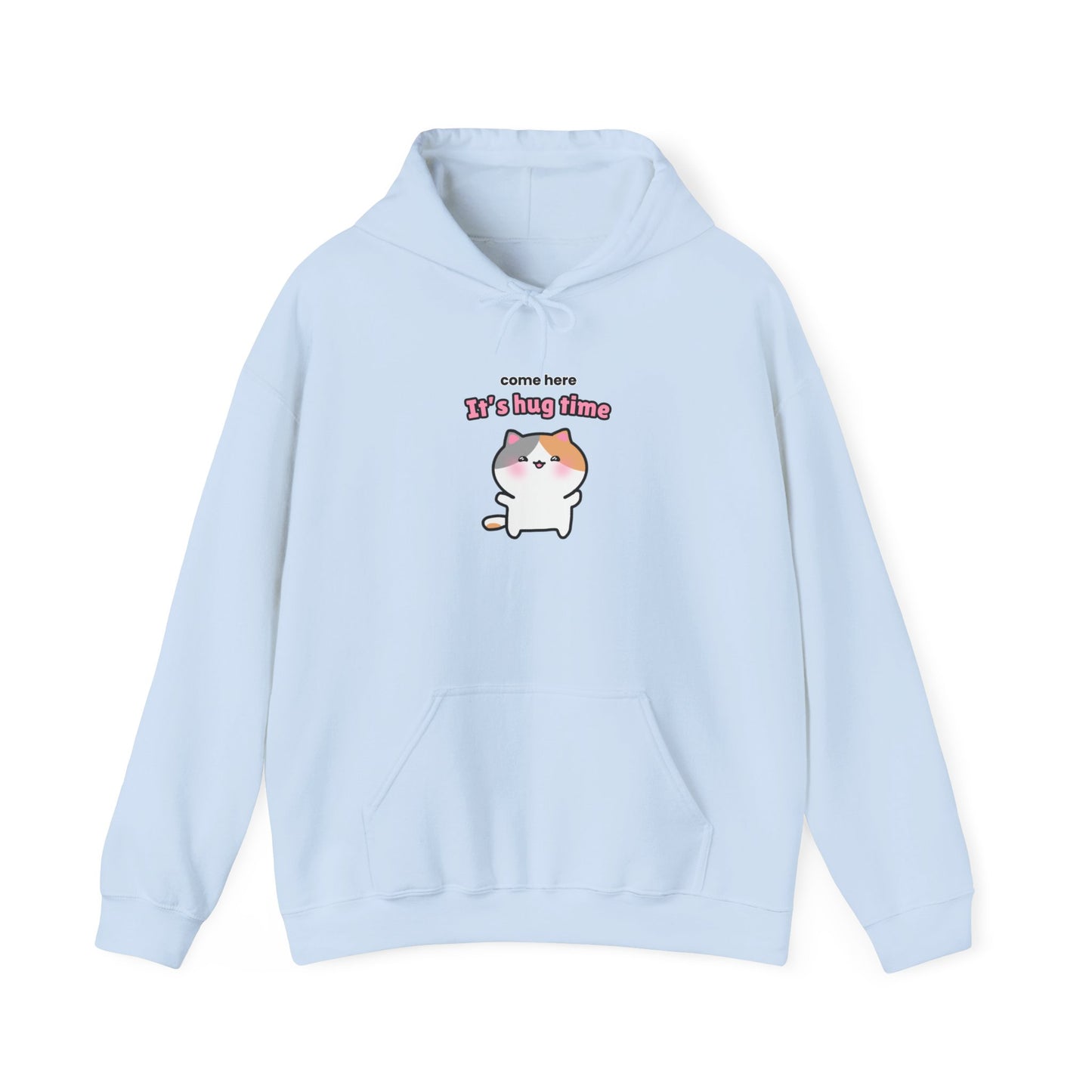 Come Here It's Hug Time – Cozy Unisex Hoodie | Pudding Kitties