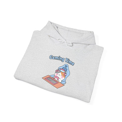 Gaming Time – Cozy Unisex Hoodie | Pudding Kitties