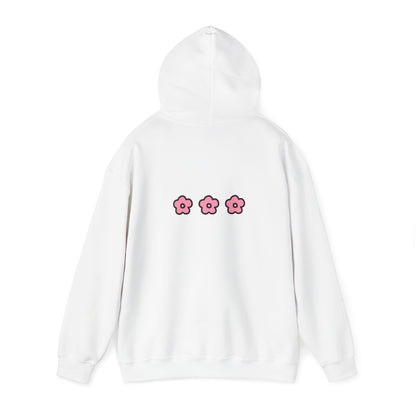 A Flower for You – Cozy Unisex Hoodie | Pudding Kitties