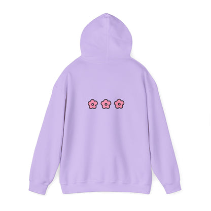 A Flower for You – Cozy Unisex Hoodie | Pudding Kitties