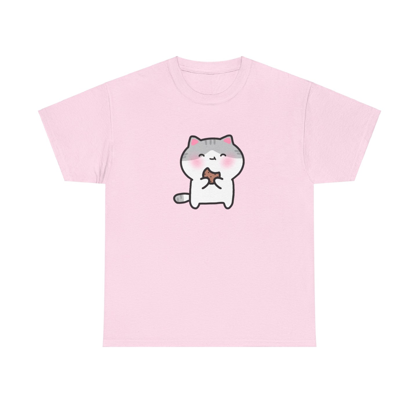 Cookie Lover Pink Pajama Tshirt | Pudding Kitties