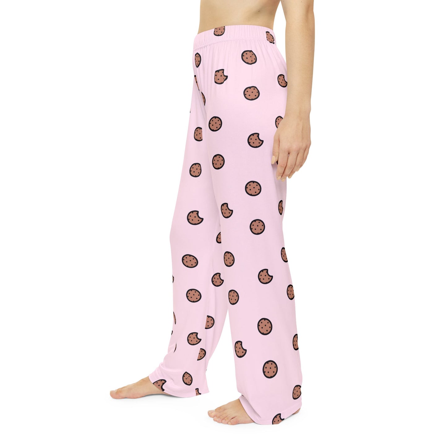 Cookie Lover Pink Pajama Bottoms | Pudding Kitties