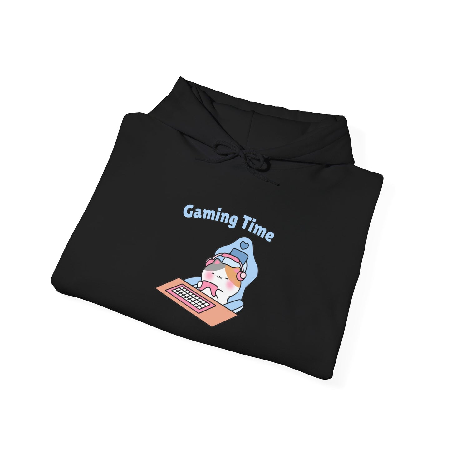 Gaming Time – Cozy Unisex Hoodie | Pudding Kitties