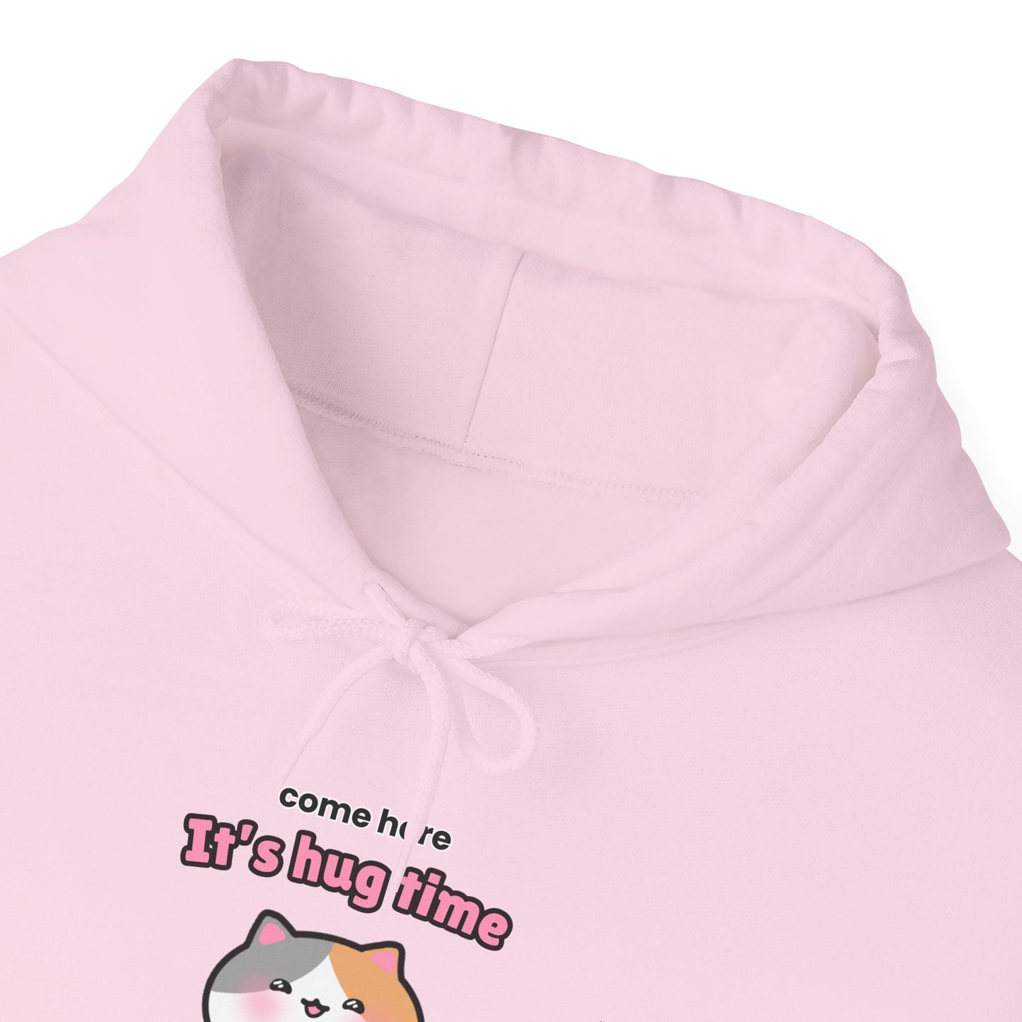 Come Here It's Hug Time – Cozy Unisex Hoodie | Pudding Kitties