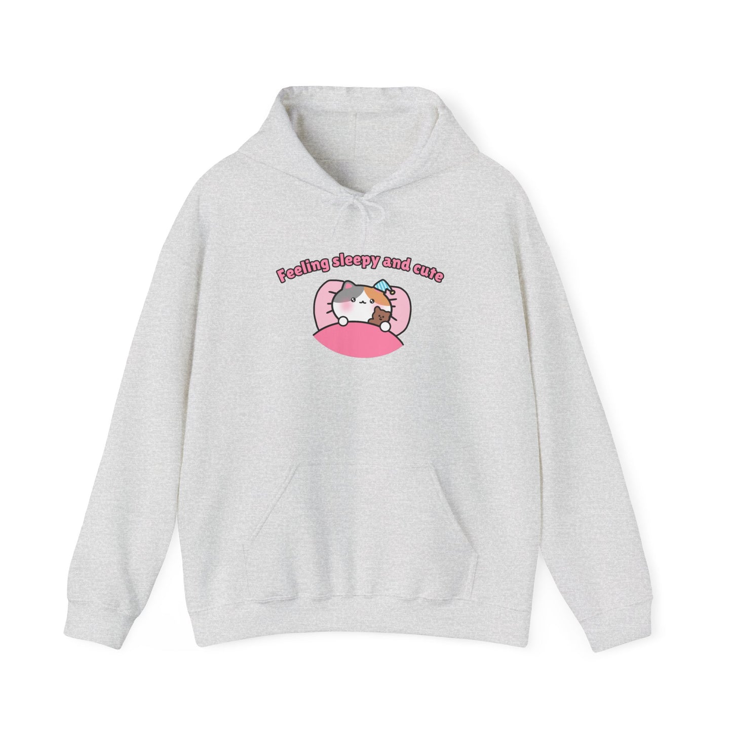 Feeling Sleepy and Cute – Cozy Unisex Hoodie | Pudding Kitties