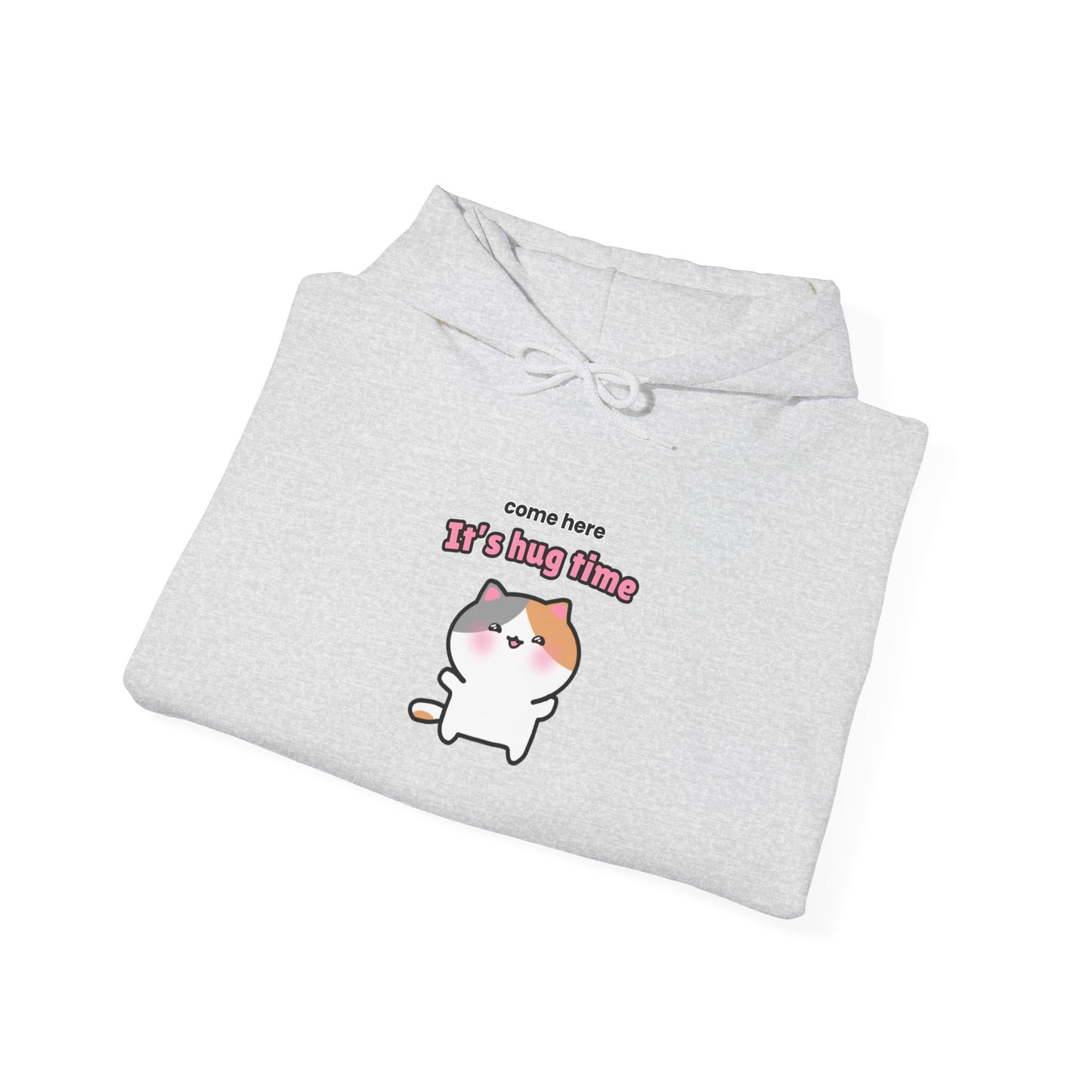 Come Here It's Hug Time – Cozy Unisex Hoodie | Pudding Kitties