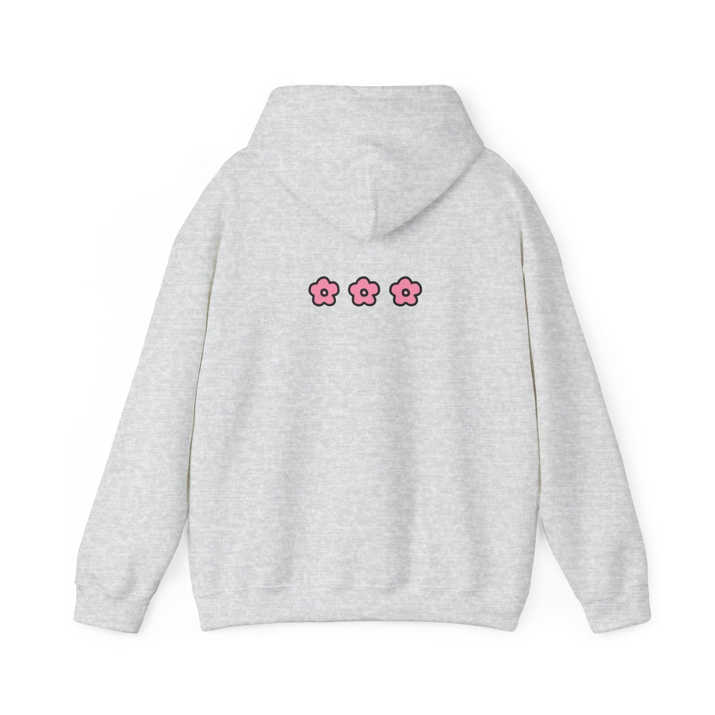 A Flower for You – Cozy Unisex Hoodie | Pudding Kitties