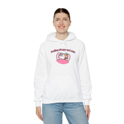 Feeling Sleepy and Cute – Cozy Unisex Hoodie | Pudding Kitties